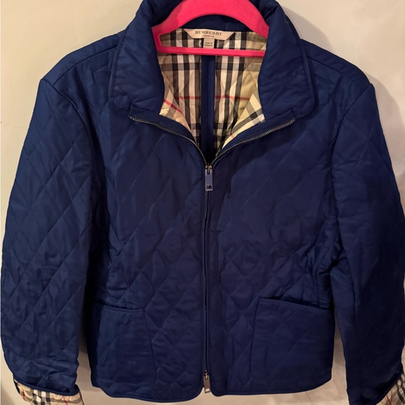Burberry jacket navy blue used size medium - Picture 8 of 8